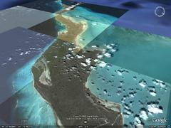 Acklins Island, Bahamas - aerial photograph